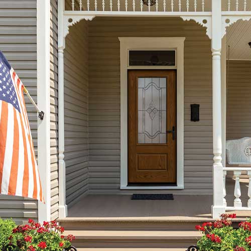 Residential Exterior Fiberglass Entry Doors Dealer Tully Moravia NY