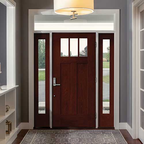 Residential Exterior Entry Doors Wood Tully Moravia NY