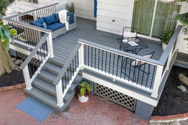 Trex Deck Illumiated Railing